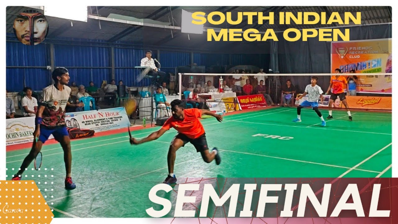 BENNET ANTONY/ATHUL VS KISHORE/VIMAL:SOUTH INDIAN MEGA OPEN BADMINTON TOURNAMENT 2025