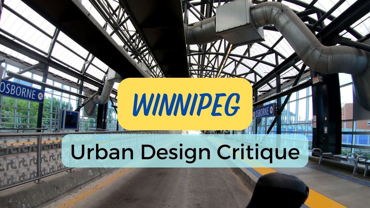 My gym commute by bike and transit — Winnipeg Urban Design Critique