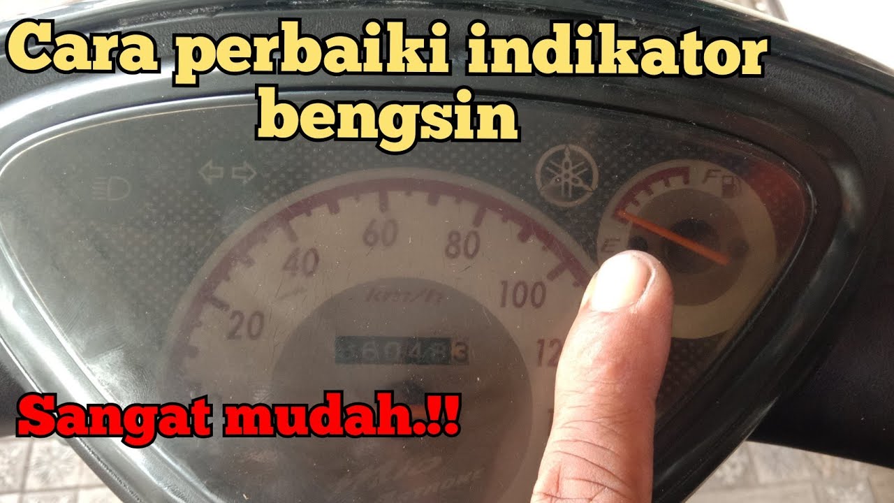 CARA MEMPERBAIKI AMPER BENSIN MIO SPORTY