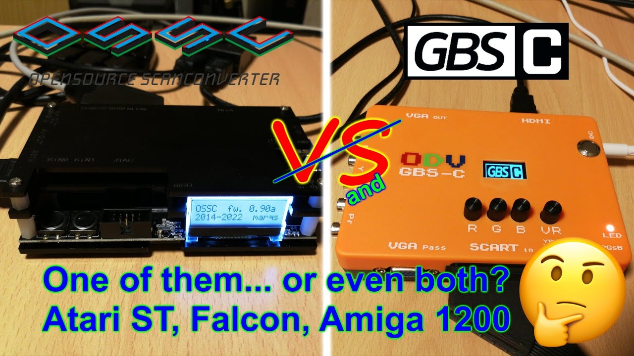 ODV GBS-C: Besser als der OSSC (ST, Falcon, Amiga)? [german, deutsch]