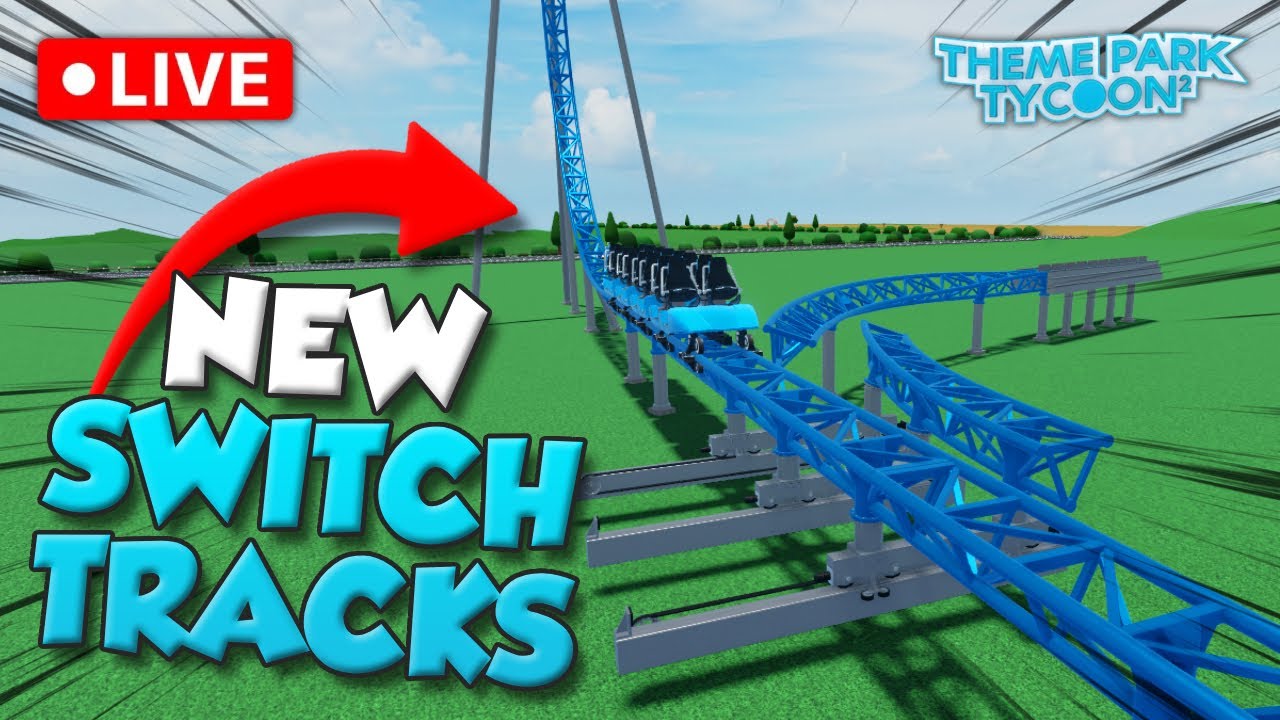 Building ROLLER COASTERS in Theme Park Tycoon 2!