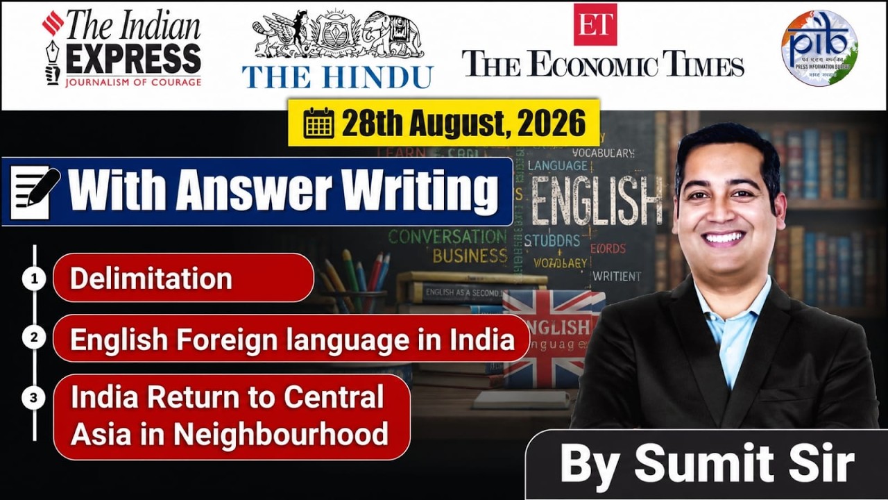 28 August 2026 | Delimitation, Central Asia, English
