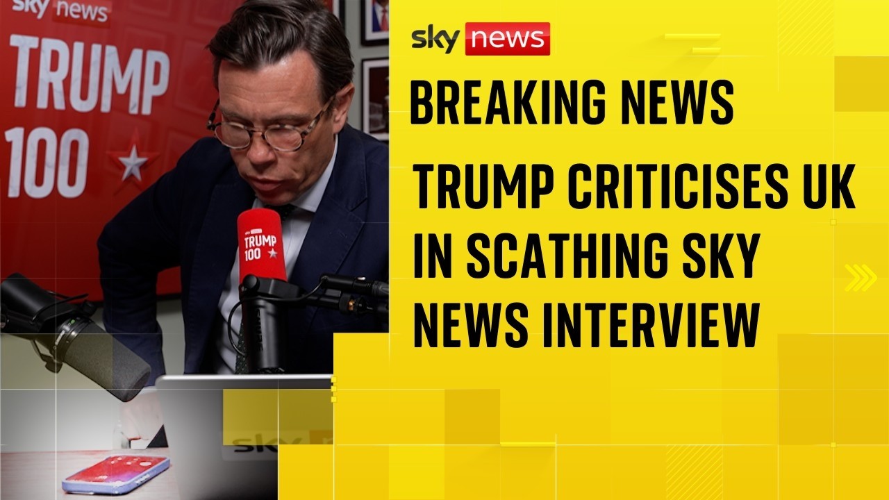 BREAKING: Sky News speaks to Donald Trump