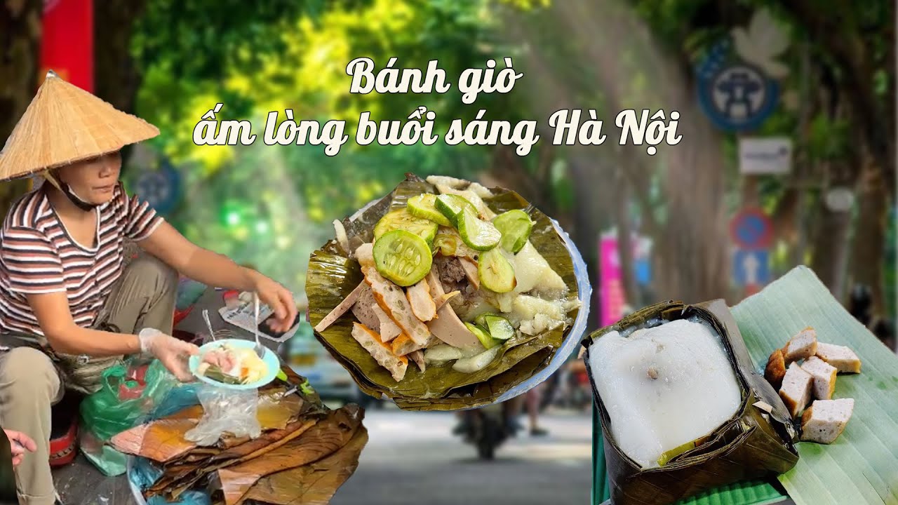 Ngày se lạnh, cầm chiếc bánh giò nóng trên tay, nghe mùi lá chuối thơm là thấy đời dịu lại🍂