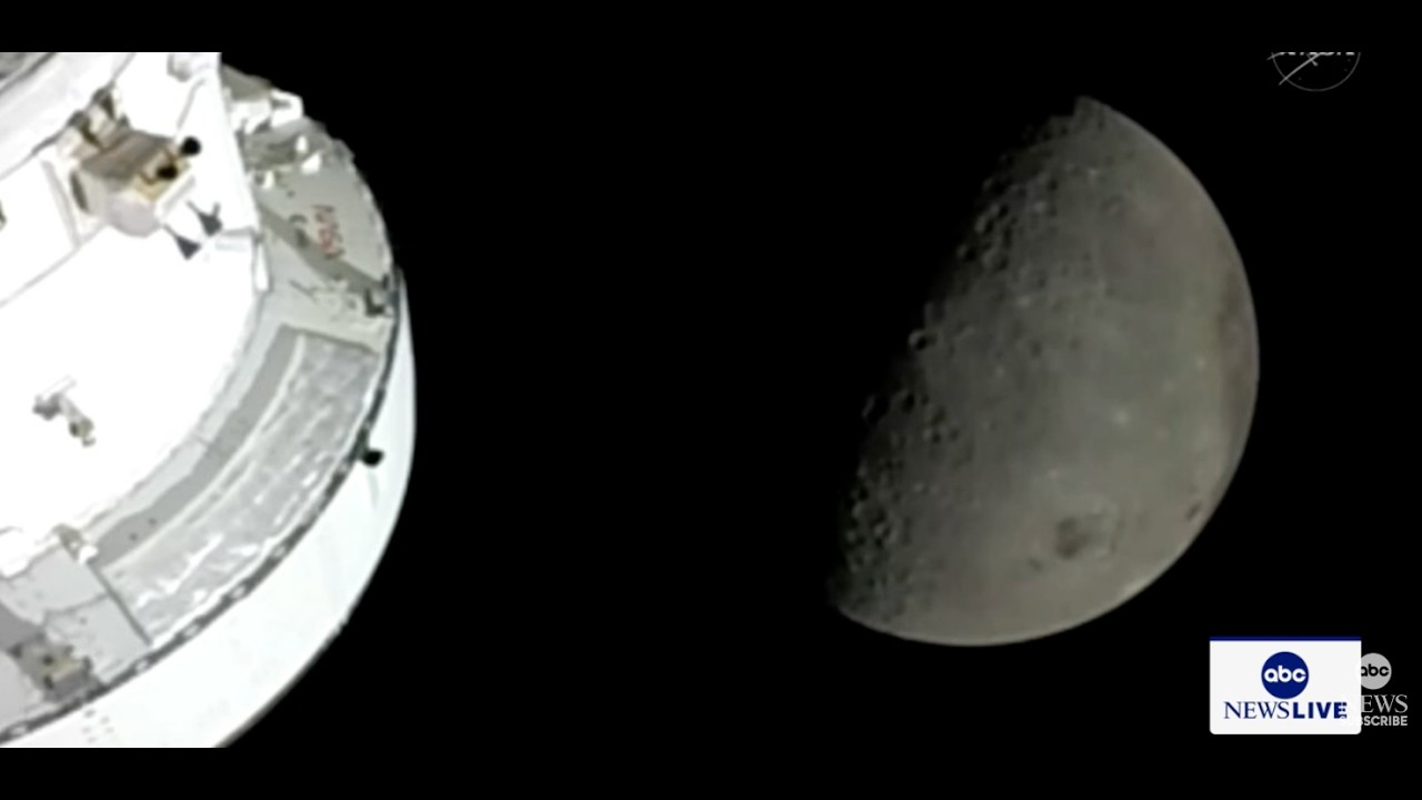 LIVE: Artemis II makes historic flight around the moon