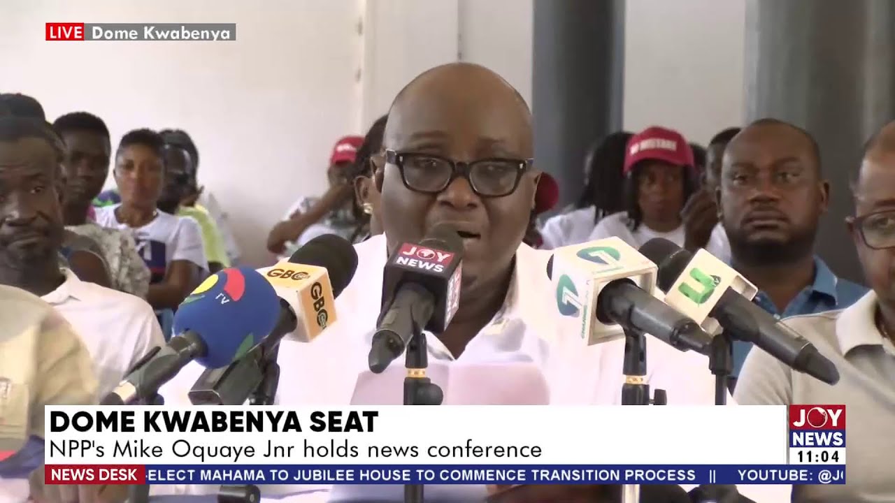 Dome Kwabenya Seat: NPP's Mike Oquaye Jnr protests results