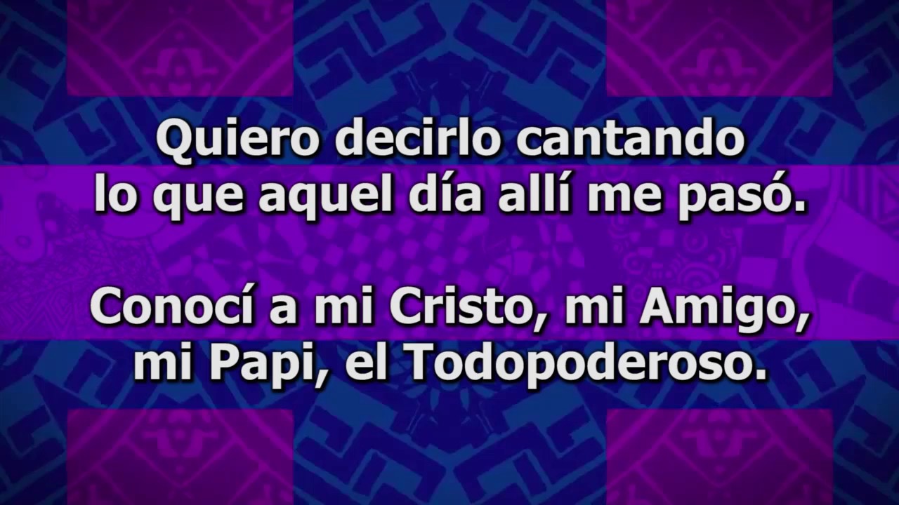 Me Dijo - Alex Campos [Video Lyric]