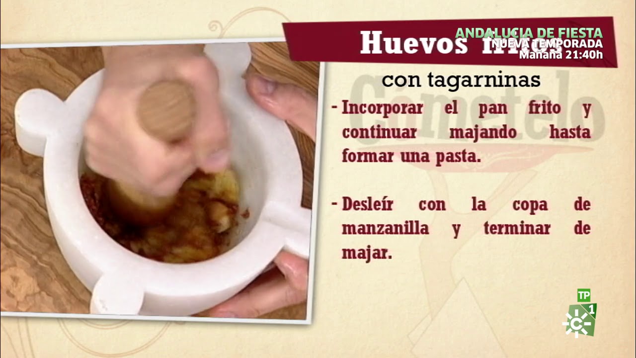 Cómetelo | Huevos fritos con tagarninas