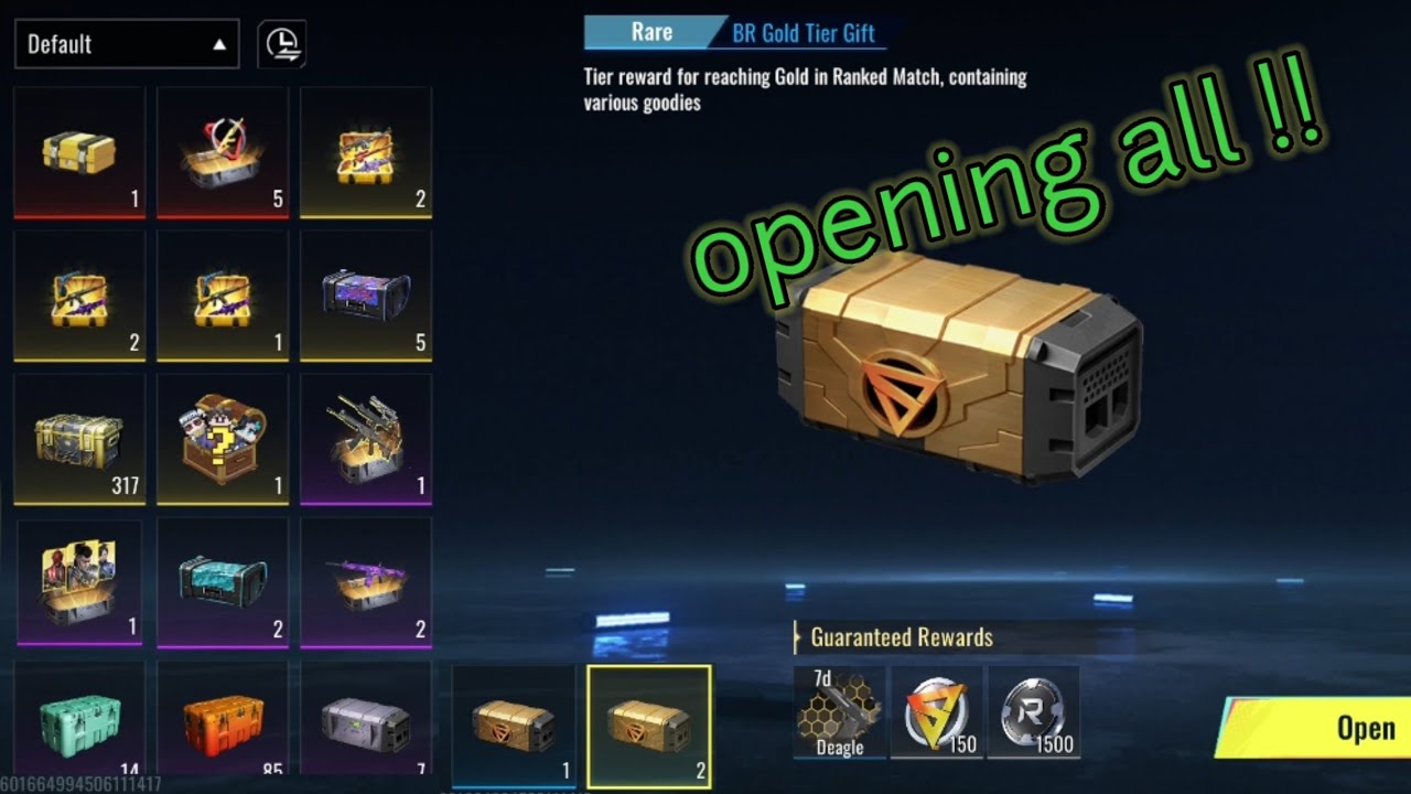 Opening all my treasure chest?!! And I got this from all treasure chest?!😱😱#bloodstrike