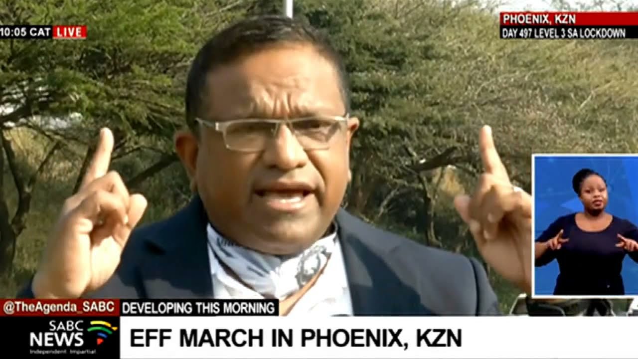 EFF Phoenix March |  EFF to march to Phoenix police station north of Durban: Vusi Khumalo updates
