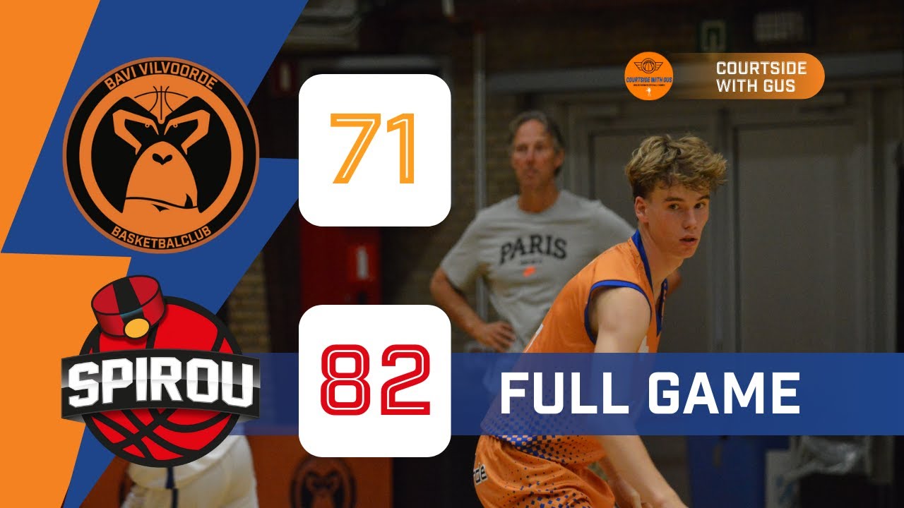 U21 Bavi Vilvoorde vs Spirou Charleroi: 71-82
