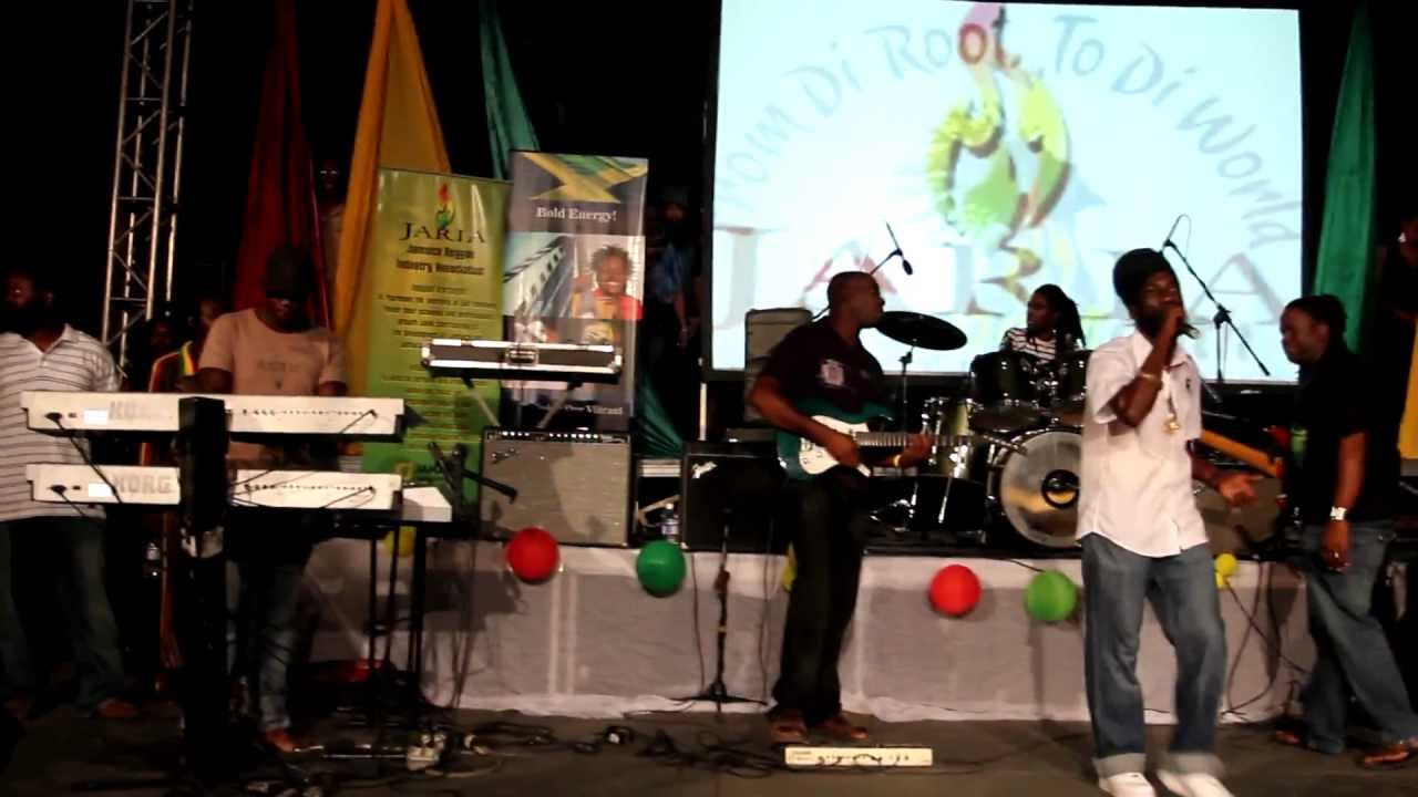 SIZZLA Be Strong Black Woman & Child @ JARIA Edna Manley College Amphitheater 2011