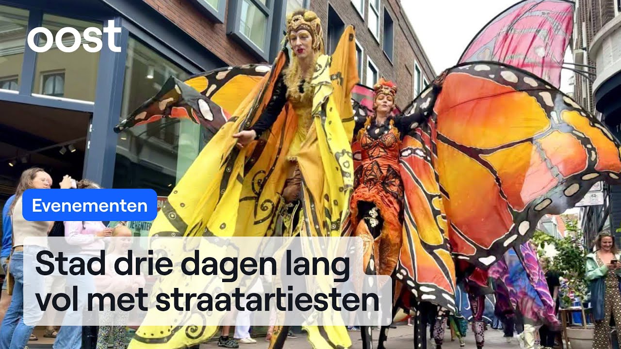 Tienduizenden bezoekers genieten van Deventer op Stelten | RTV Oost