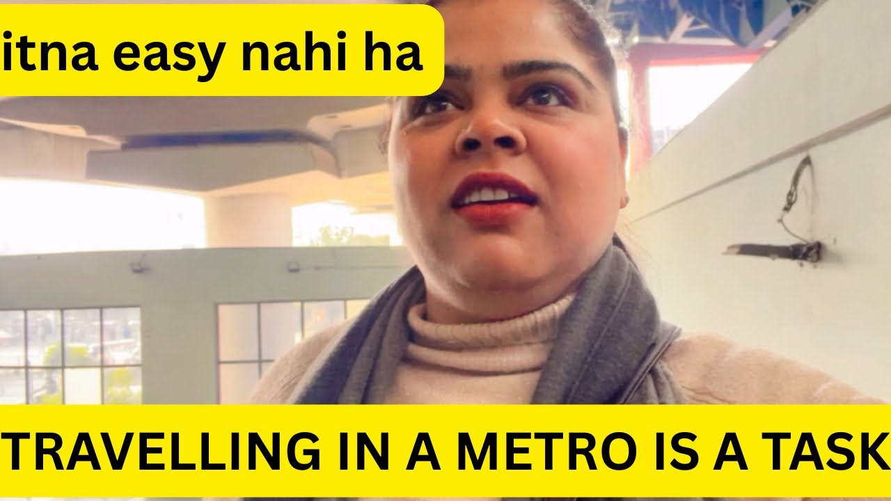 Delhi Metro Travel | Mujhe Bilkul Pasand Nahi 😤 | Real Experience #vlog #delhi #metro #dailyvlog