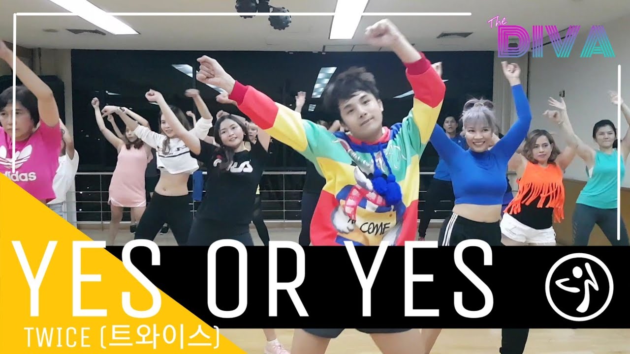 TWICE (트와이스) - YES or YES | Zumba Fitness | The Diva Thailand