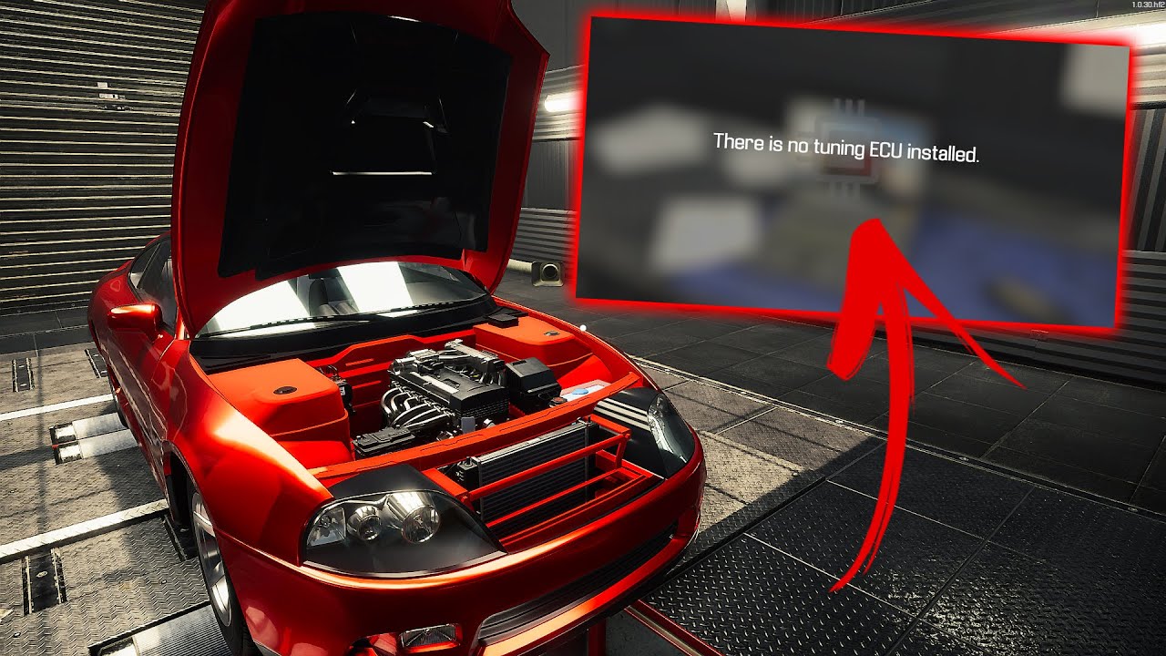 Как настроить ЭБУ в Car Mechanic Simulator 21 Drag DLC