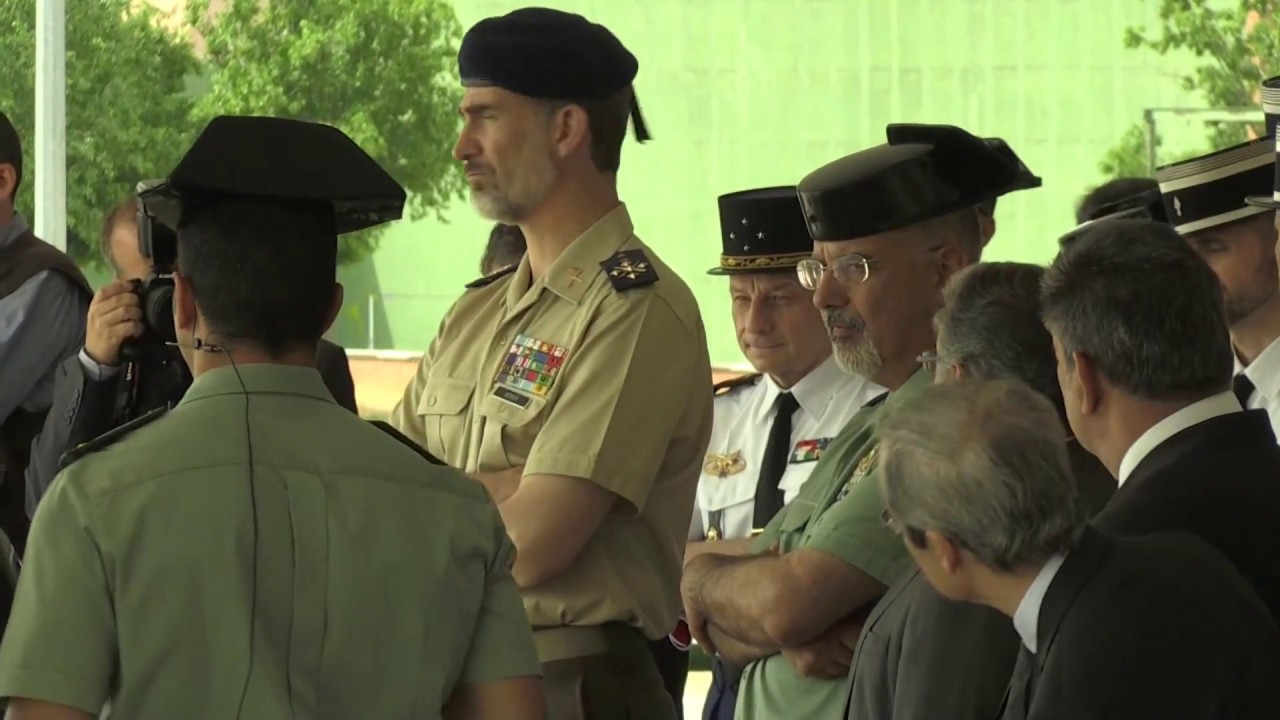 S.M. el Rey visita el Colegio de Guardias Jóvenes  