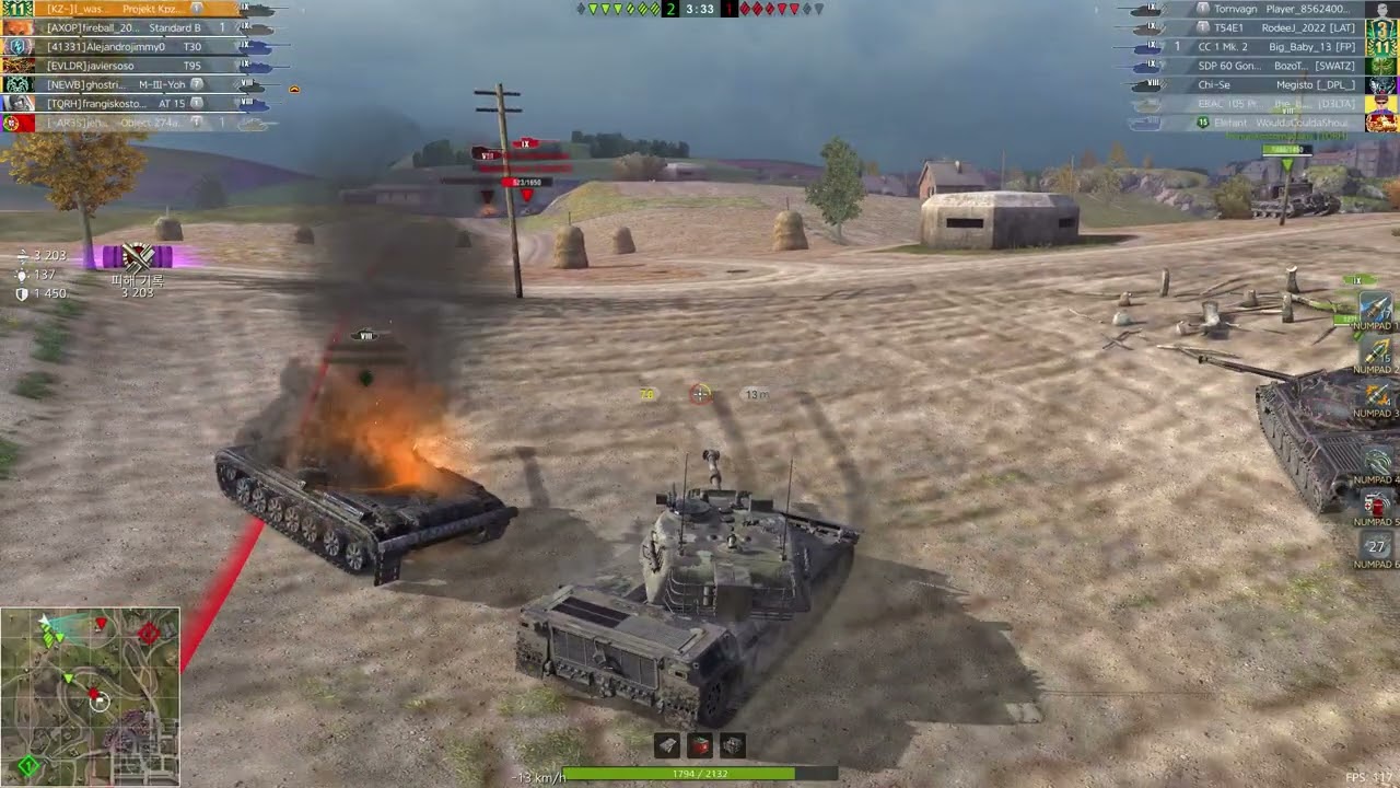 월탱 블리츠 / WoT Blitz Projekt Kpz 07.P(E)