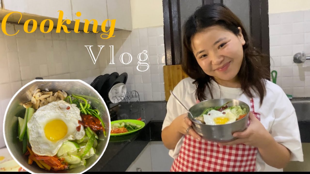 Cooking diary : Let’s make veg bibimbap 🥗