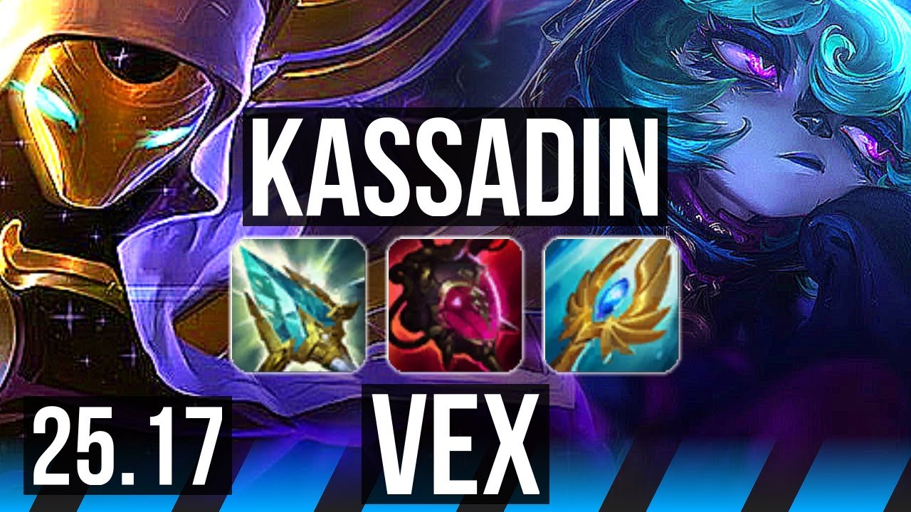 KASSADIN vs VEX (MID) | EUW Master | 25.17