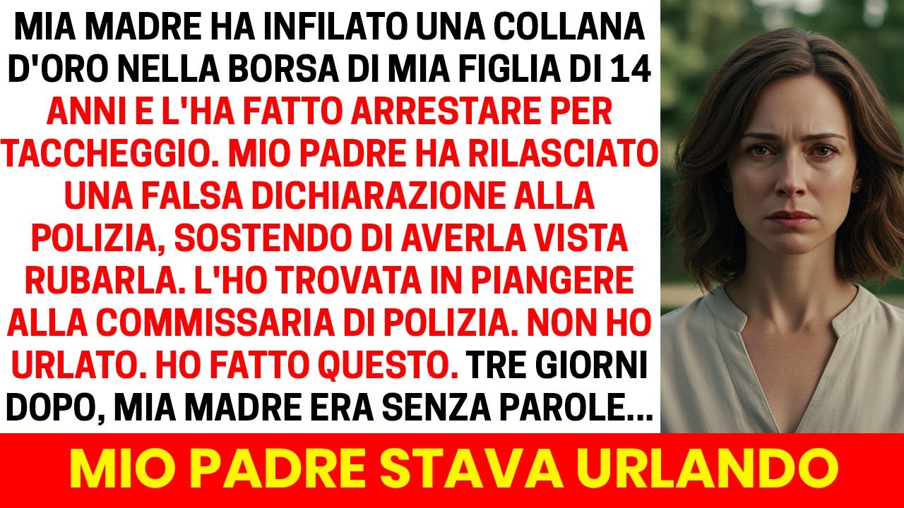 “A soli 15 anni, mia figlia è stata arrestata — tutto per colpa della trappola di mia madre”