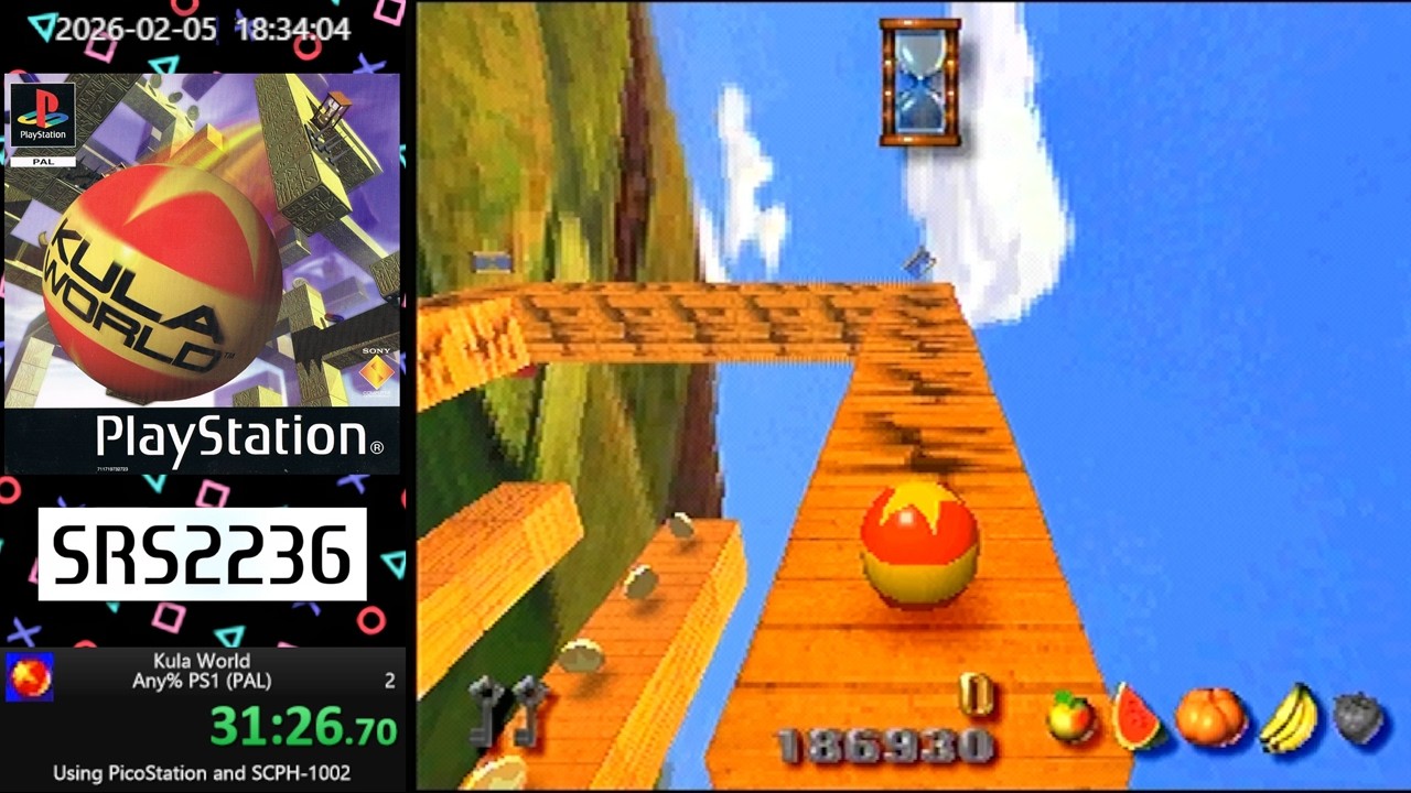Kula World [PS1] (World 2: Levels 15-30)