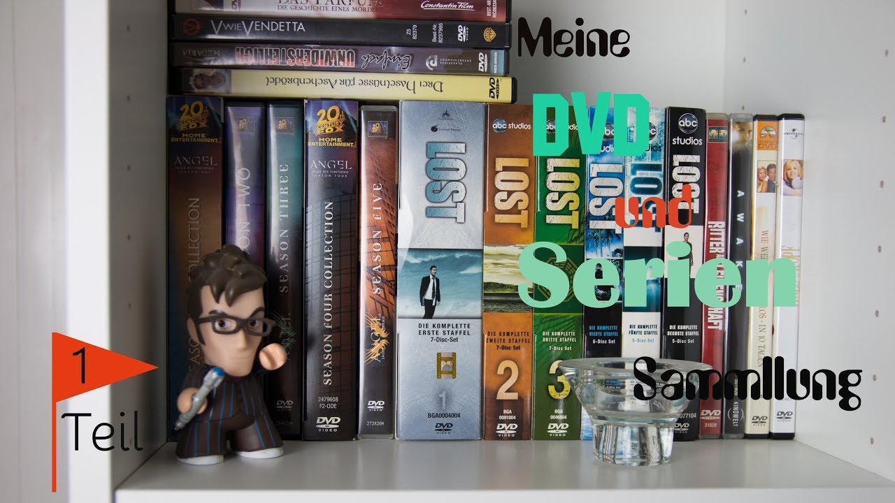 Mein DVD Regal Teil 1 Meine Serien und DVDs