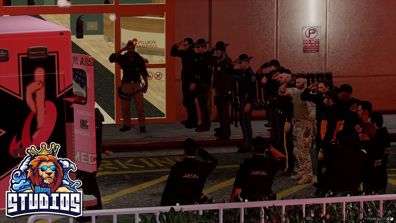 SAF | Ofc. Ryan End of Watch | GTA V RP