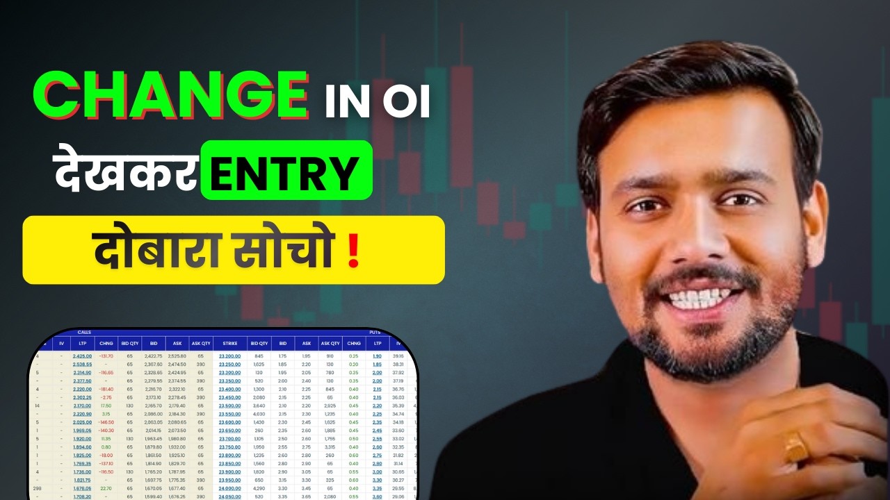 This OI Change Can Destroy Your Trade !  Satish Fin Academy I Satish Kumar | Certified Mentor