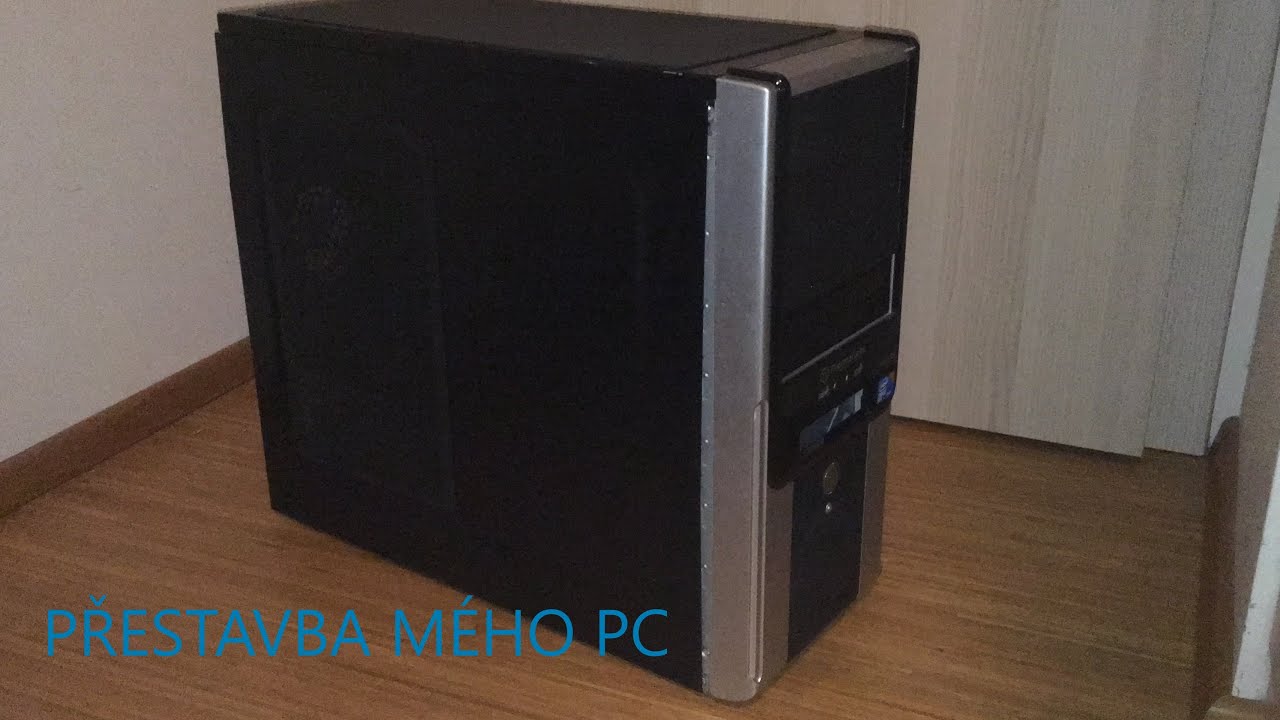 Přestavba mého PC do nové case