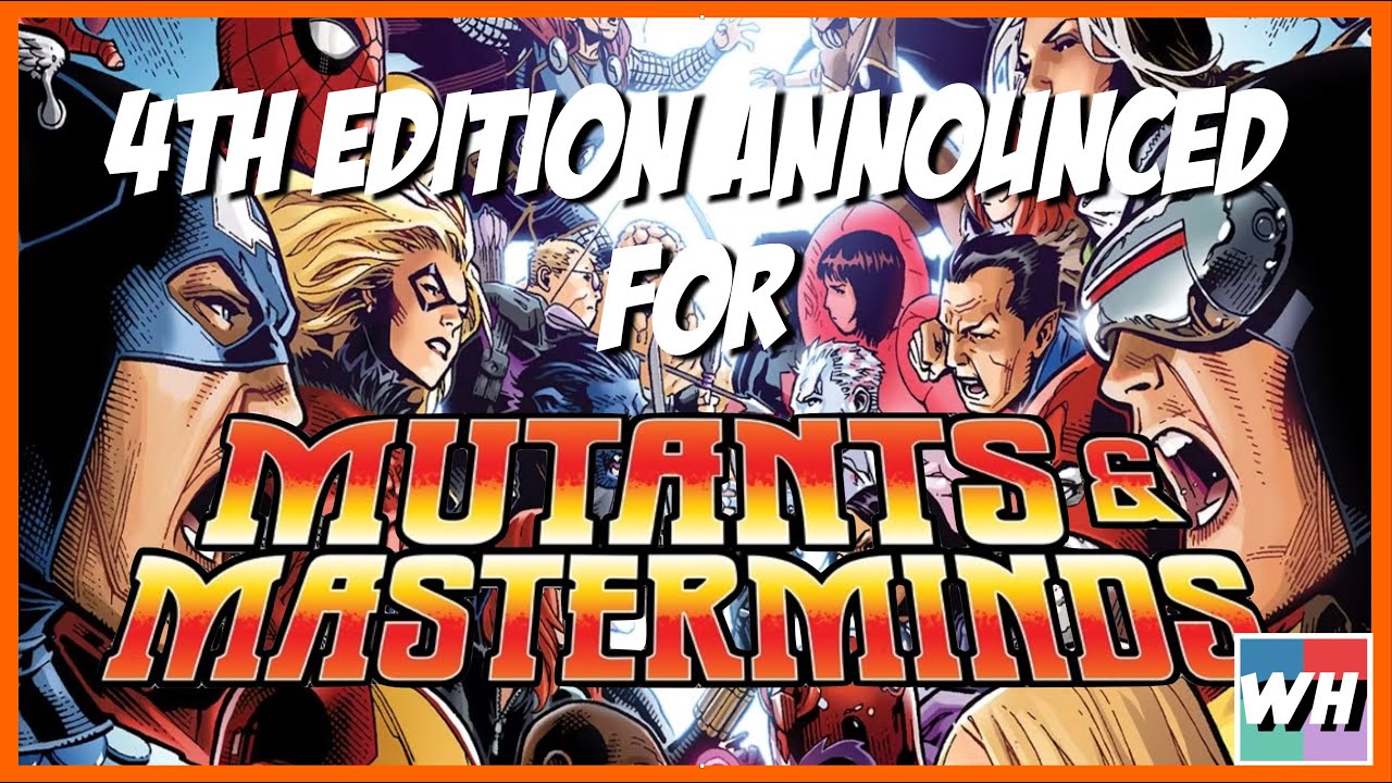 Анонсировано 4-е издание Mutants & Masterminds! (Мои мысли)