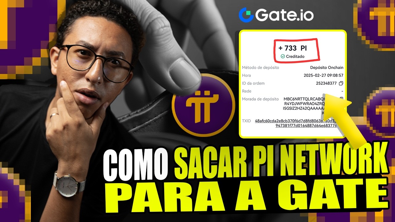 Como Sacar Pi Network para a Corretora Gate (Tutorial Completo e Atualizada 2025)