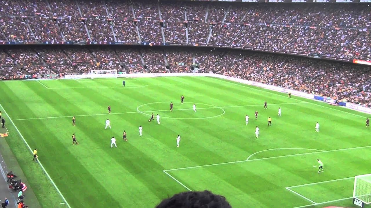 Neymar scores for Barcelona in his Clasico debut