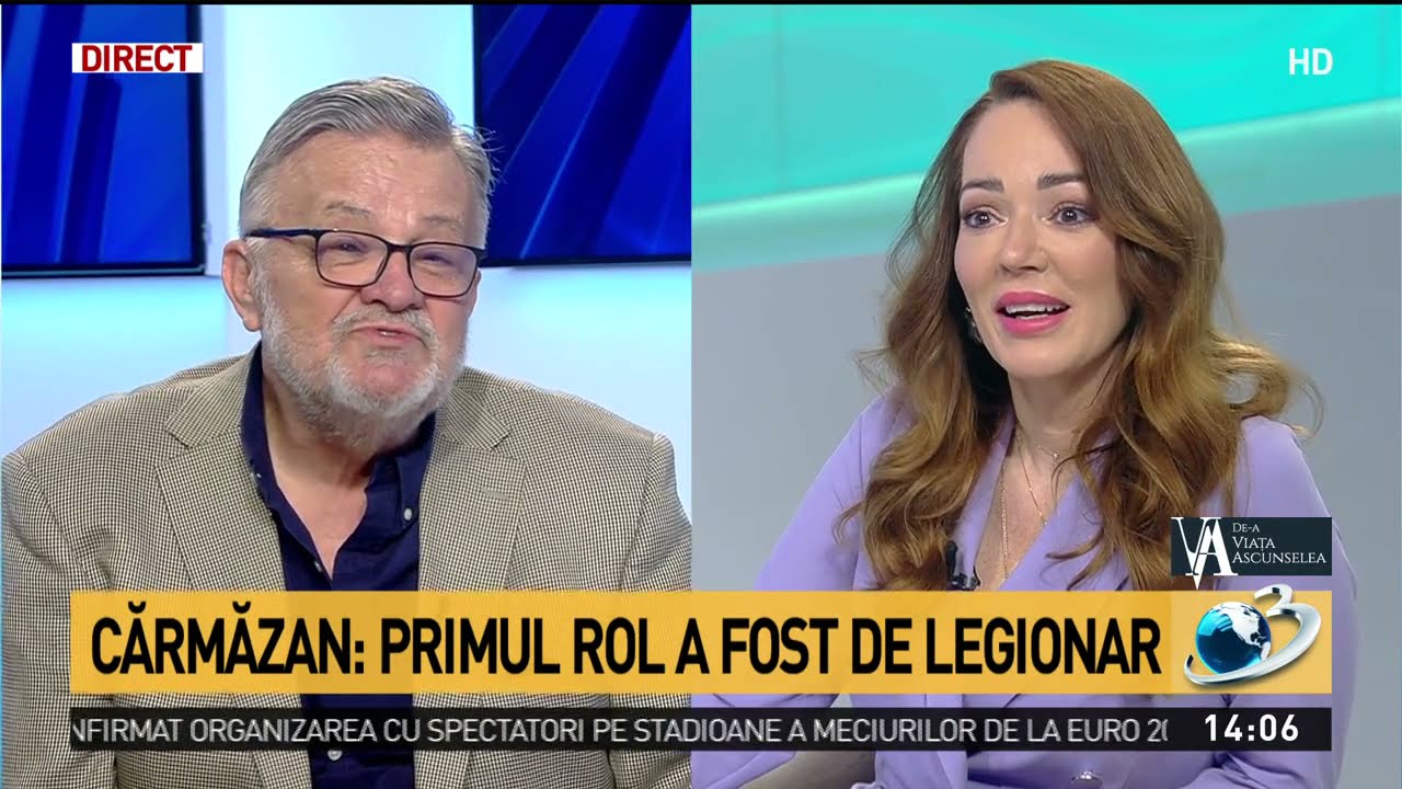 Regizorul Ioan Cărmăzan, la De-a Viaţa Ascunselea. Poveşti despre Sergiu Nicolaescu