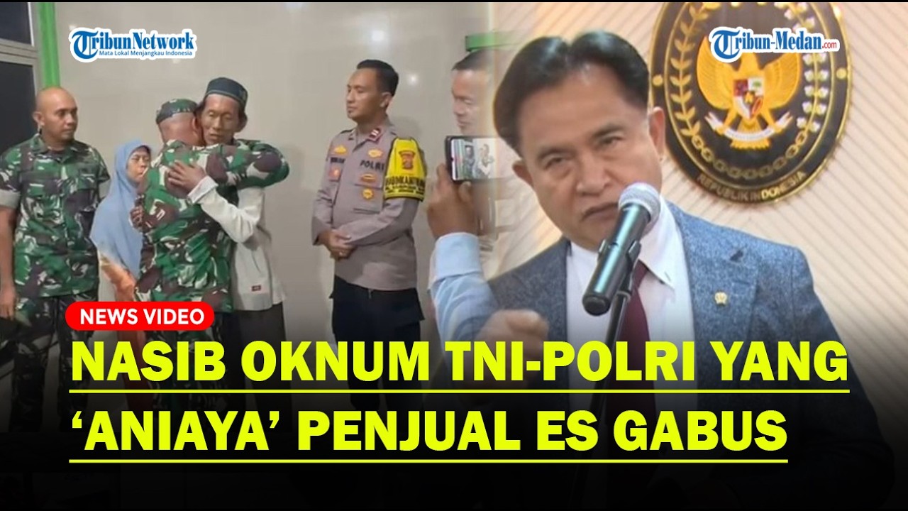 JAWABAN MENOHOK Yusril Dicecar Kasus TNI Polri Diduga Aniaya Kakek Pedagang Es Gabus