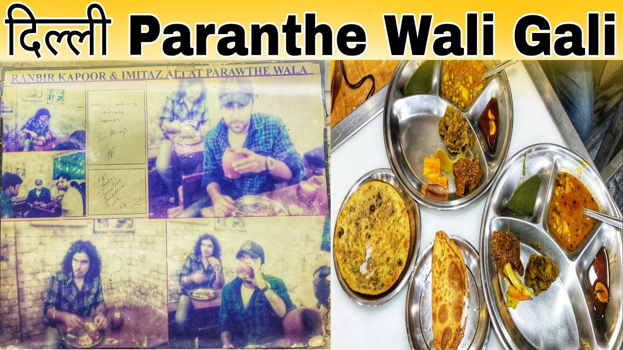 Delhi Paranthe Wali Gali | Rabri Parantha | Delhi Street Food
