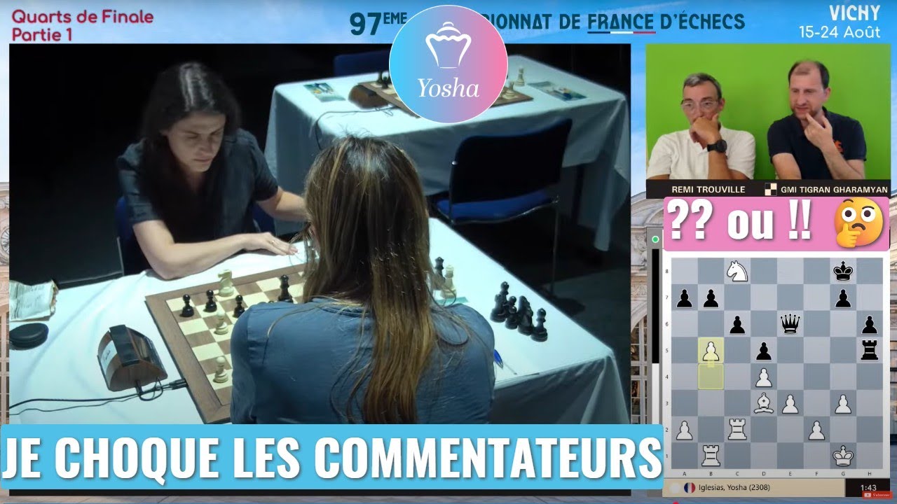 Je joue la MEILLEURE partie de ma vie !! | Ch de France | Quart de finale aller