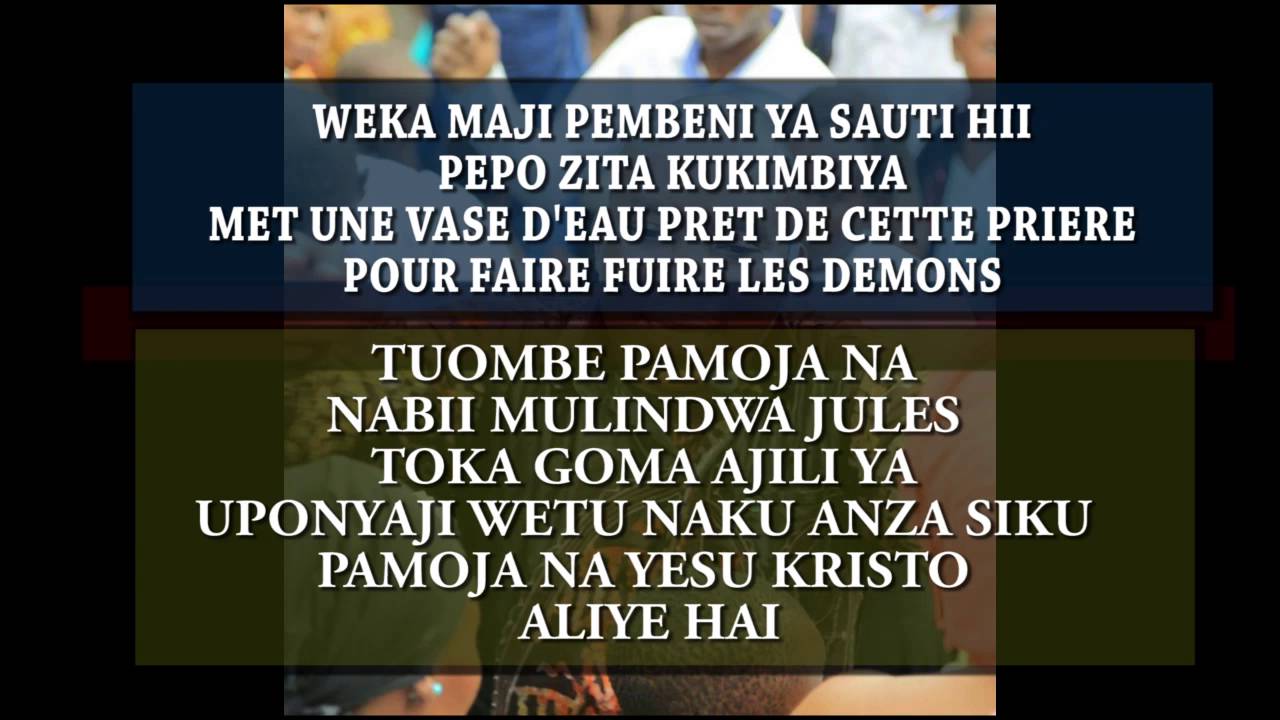 TUOMBE PAMOJA NA NABII MULINDWA JULES.