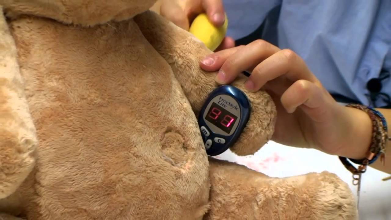 Jerry the Bear with Diabetes