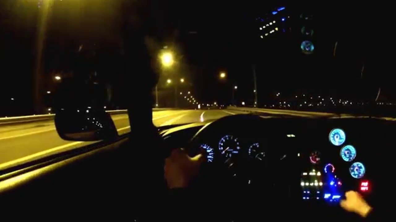 1st Person night driving | Toyota Supra 2JZ GTE MKIV (GoPro)