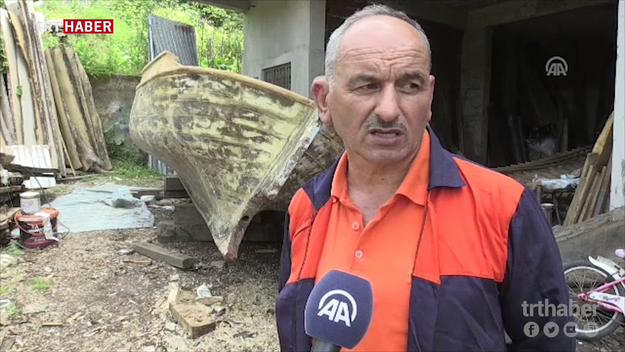 Karadeniz'in emektar tekne ustaları