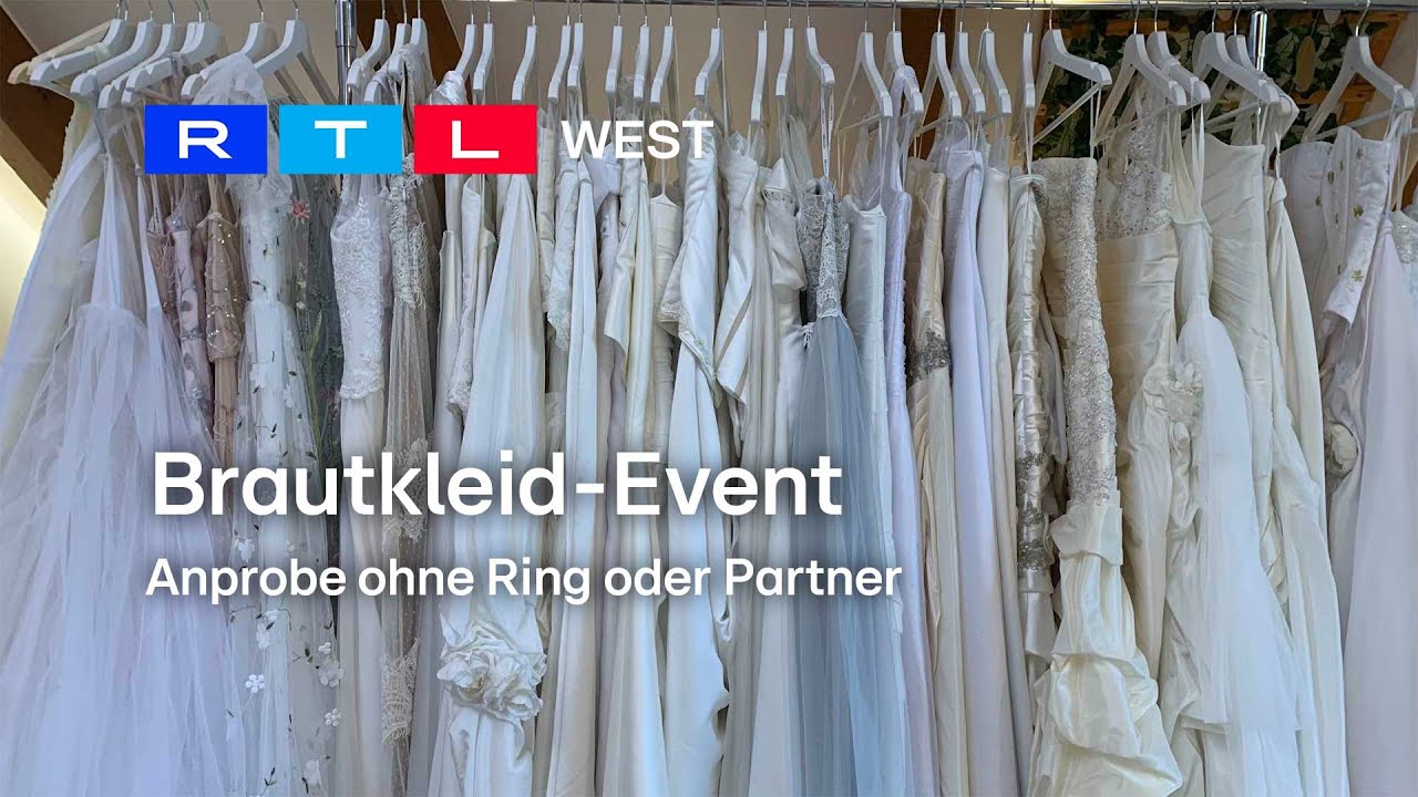 Brautkleid-Event: Anprobe ohne Ring oder Partner | RTL WEST, 17.10.2023