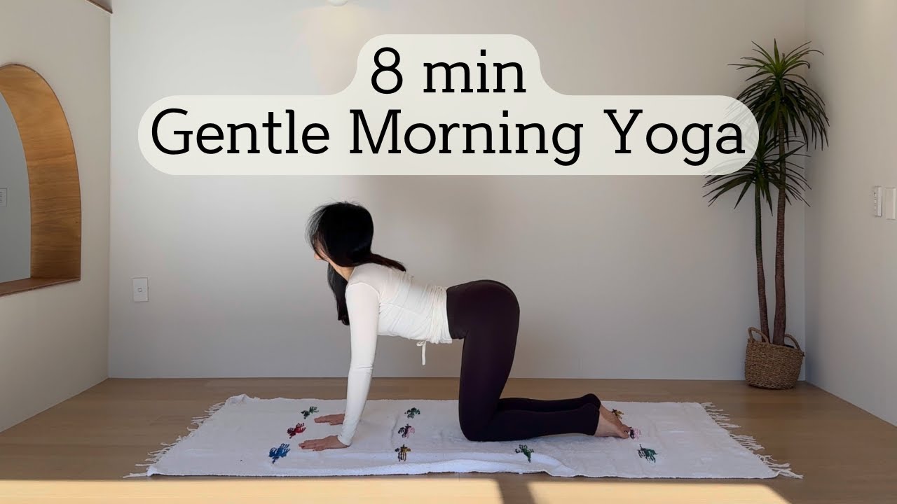 [8 min, Easy, Gentle] Slow Morning Yoga to Wake Up Your Body