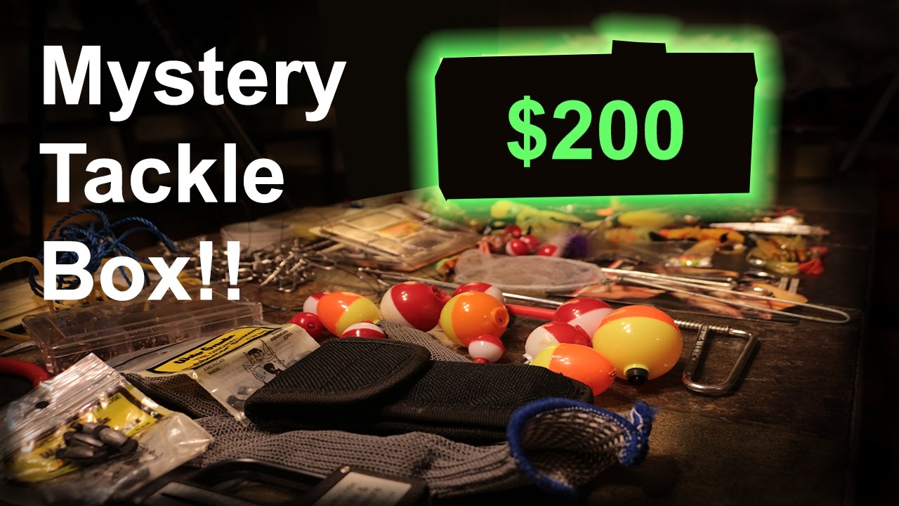 $200 REAL Mystery Tackle Box from the Thrift Store!? Unboxing!