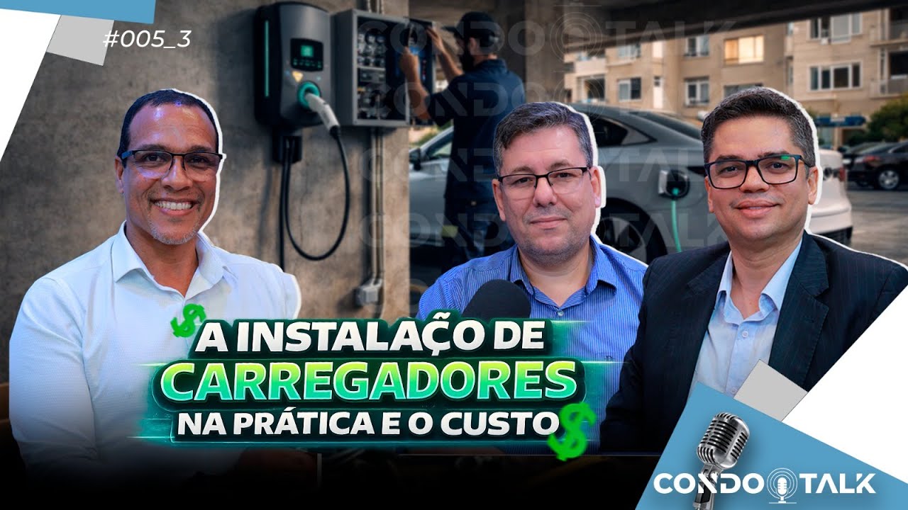 A Instalação de carregadores na prática e o custo.