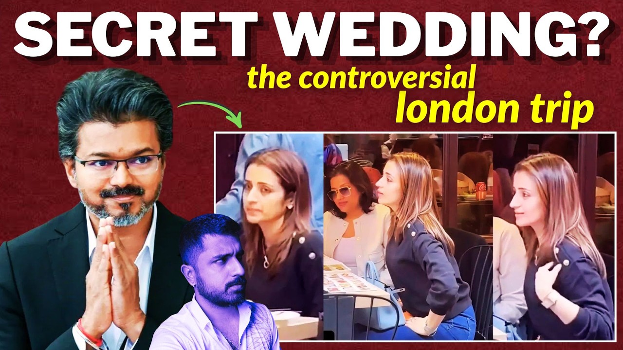 Vijay & Trisha's London Secrets Exposed? 😳 | The Timing Is Mere Co-Incidence Or There's More To It?