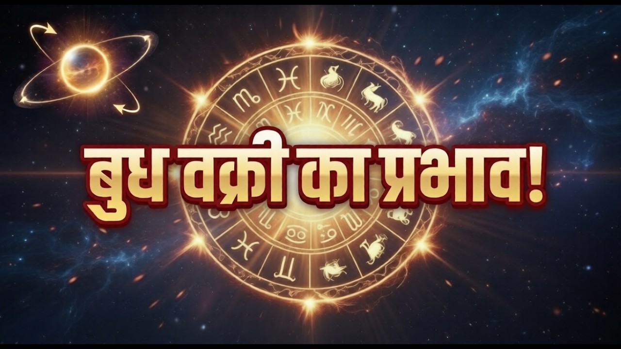 बुध वक्री 04 मार्च 2026 | क्या आपकी राशि प्रभावित है? मेष से मीन तक पूर्ण विश्लेषण