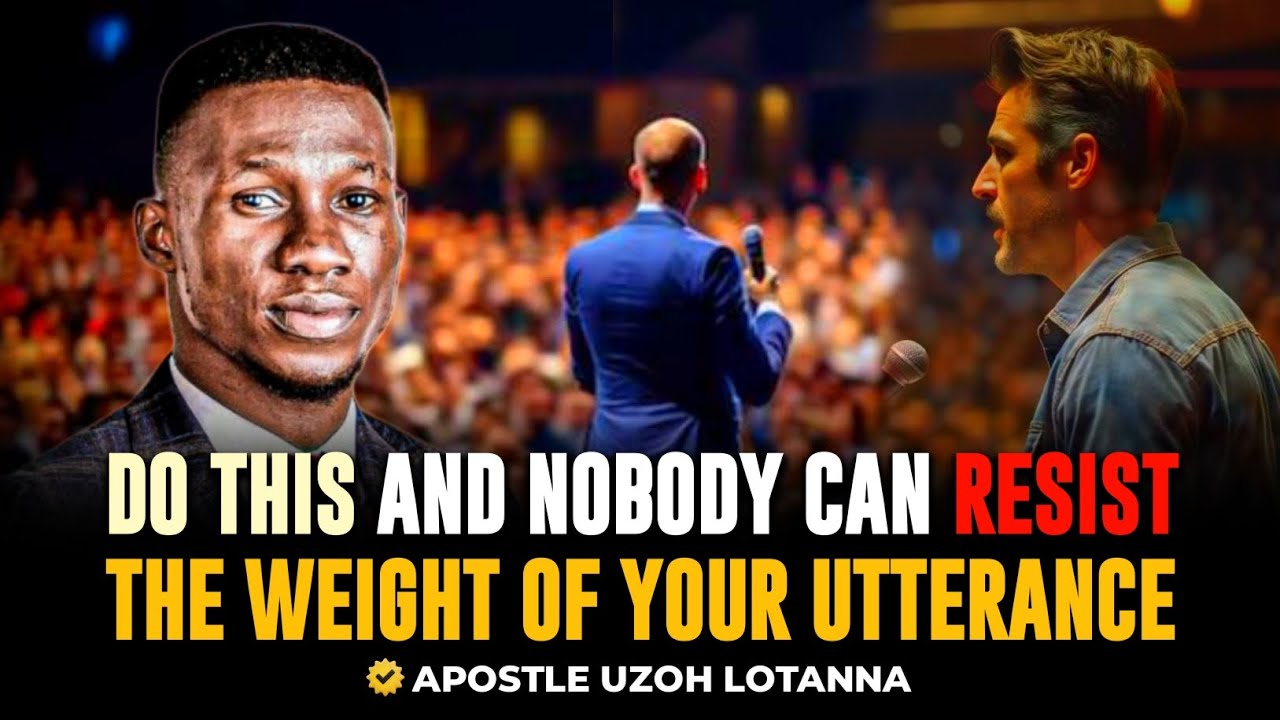 DO THIS AND NOBODY CAN RESIST THE WEIGHT OF YOUR UTTERANCE #ApostleUzohLotanna#kingdomofgod#Adn