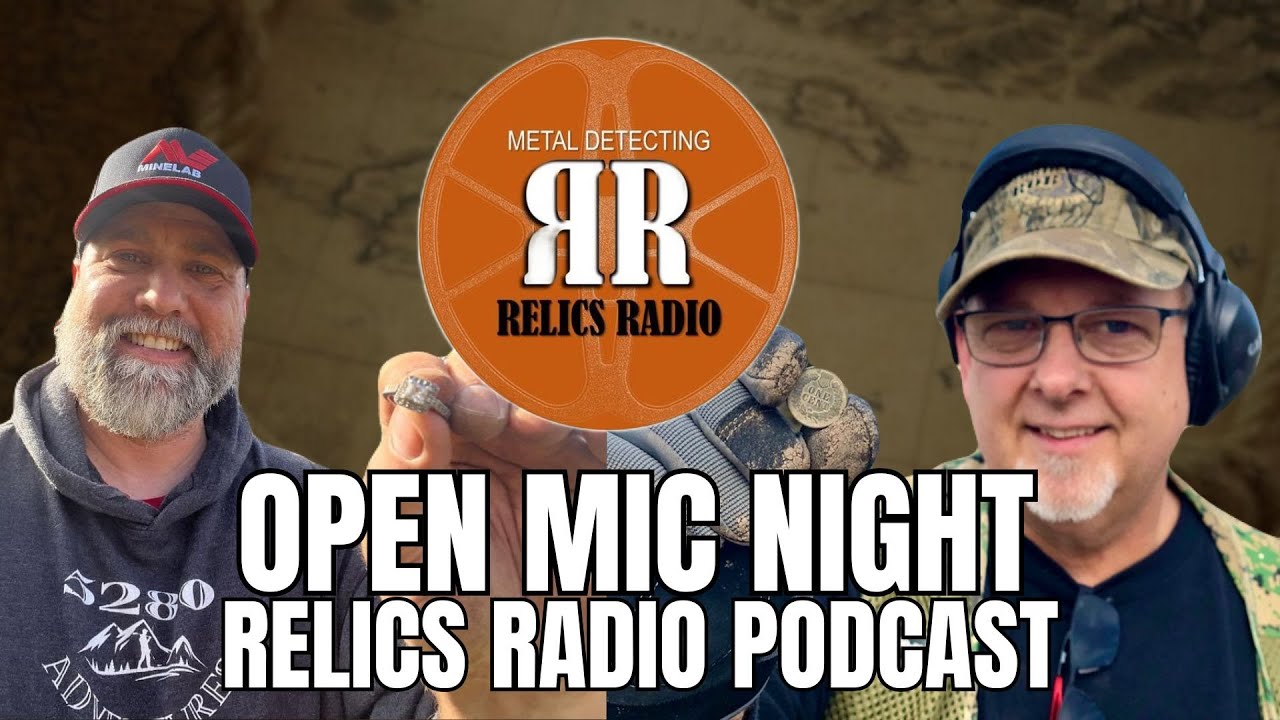 Metal Detecting/Treasure Hunting Talk on Relics Radio Podcast