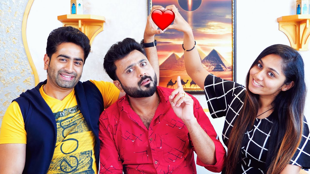 Valentine's Couple Reel v/s Real | Nikhil And Sreethu | Anand Narayan